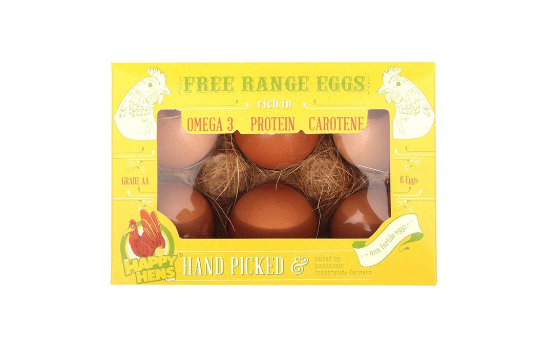 Happy Hens Farm Free Range Eggs    Cup  320 grams